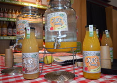 Onder meer proeven van Apple-Ginger en Apple-Mango.