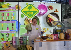 Lynn Lossie bij Acai Benelux.