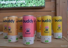 Het Belgische merk Buddy is sinds een paar maanden verkrijgbaar bij JetDrinks,. Deze energy drinks slaan erg goed aan, gaf Dmitri voorafgaand aan de beurs aan.