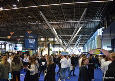 Dit was qua publiek de drukste hal.
