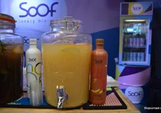 De nieuwste aanwinst van Soof Drinks is een biologische siroop: ginger, pepper, lemon & apple.