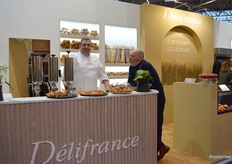 Bij Délifrance bakte Steven Provoost de deels biologische broodjes.