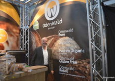 Michael Fase toonde bij Odenwald Bakery de nieuwe look. "We focussen niet meer alleen op biologisch en dat is terug te zien in onze vernieuwde huisstijl."