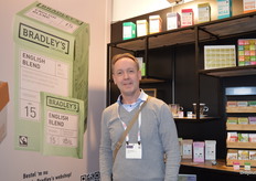 Jelle Verschuur bij Bradley's. Het merk bestaat al 35 jaar.