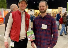 Marcel Hagen en Maarten van Riel van Natuurvoedingswinkel Ekodis uit Amsterdam