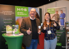 Bij HAS Green Academy: Koen Nouws-Keij en Lynn Pijnenburg. Zij richten zich ook veel op het (bij)scholen van volwassenen die al een tijd werkzaam zijn.