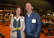 Sandra van Dijk (Lima Food) en Marco Molier (BioCore).