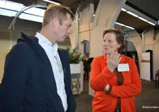 Maria van Boxtel in gesprek met Edo Dijkman van CLM.