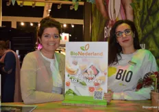 Natalie Oudenhoven en Saliha Elhamdi van BioNederland.