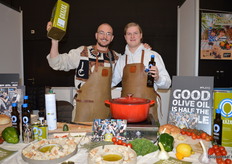 Floris Reurts bij Gkazas olijfolie.