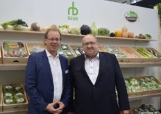 Geconcentreerde groente-expertise: Hans-Jörg Elvers, directeur van EO Mecklenburger Ernte, Rudolf Behr, oprichter en directeur van Behr AG.