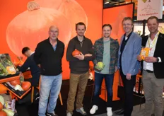 Rinke Robbers, Robert Vogel, Jeroen Robbers, Dennis van Tricht en Chris Groot van De Terp en AGF Direct.