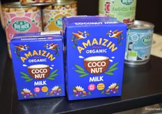 DO IT Organic presenteerde de restyling op de Biofach en dus ook diverse nieuwe producten, waaronder deze kokosmelk.