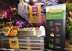 Ook Fruity Pack was aanwezig met hun producten op het VHC Kreko plein