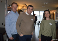 Rob Persoon (Wessanen Benelux), Arthur Zwart (sinds kort ook bij Wessanen Benelux) en Mathilde Meijers (Planet PR).