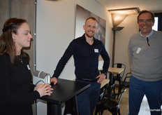Nina Stout (Faunus Nutrition), Lars Musk (Faunus Nutrition) in gesprek met Ton Severrien van GreenSprout.