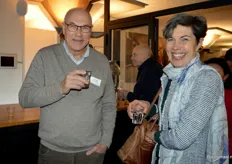 Peter Lamet van BD-Totaal met Heidi Leenaarts van United Economy.
