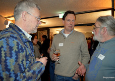 Peter van de Steeg (Organic Flavour Company), Karst Kooistra (Tradin Organic/Landgoed Bleijendijk) en Jurrien Roossien (DutchSoy).