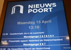 Het seminar 'Bio in de supermarkt', georganiseerd door Questionmark, vond op maandag 15 april plaats in Nieuwspoort (Den Haag).