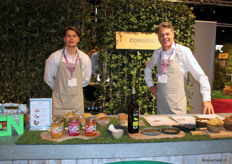 Julien ten Napel en Marcel Vogel van Consenza. Een merk van De Smaakspecialist. Leverancier van Glutenvrije producten. 