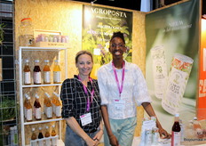 Karin Gefken en Celina Carty van Agroposta Lemonades.