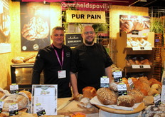 Joeri van Waeyenberge en Bart Brummans van De Trog met het merk Pur Pain