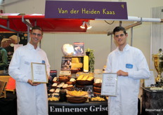 Diederik Slieker en Lucas Heijboer hebben een golden Award voor hun Berry sèche en een Zilvere Award voor de Berry Tomate-Olive.