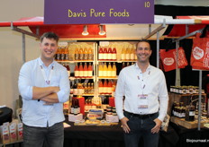 Joel Koemans en Wilm Koemans van Davis Pure Foods. Onderdeel van Davis Europe.