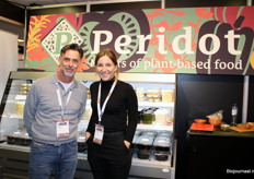 Marc Linssen en Sophie de Rooij van Peridot Food.