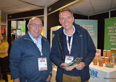 Pieter Tent en Ton Severrien (GreenSprout) bezochten de beurs.