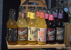 O.a. deze drankjes van Gusto Organic trokken de aandacht van de bezoekers.