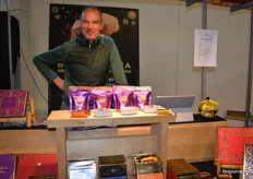 Erik Sauër van El Sauco stond er ook weer. Voor hem een gloednieuwe productlijn.