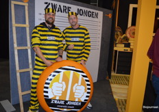 Deze ‘zware jongens’ bij Kaashandel Remijn trokken veel bekijks (niet biologisch).