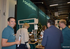 Foodimpuls beschikt over een Skal-certificaat, maar had geen bio-producten bij. Op de foto: Sjoerd Marop.