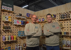 Youri van der Heijden en Bart Schepens bij Blue Olive, importeur en distributeur van delicatessen met een verhaal.