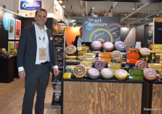 Bij Maaz Cheese: Jaïr Ehrhardt. "Met onze biologische kazen richten we ons meer op de Benelux en West-Europa."