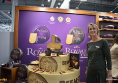 Cono Kaasmakers presenteerde het merk Beemster op de beurs. Kristy van den Berg: "We hebben biologische kaas en er zit wat groei in."