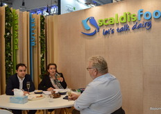 Bij Scaldis Food: Lukas Desmet en Hélène Vandamme.