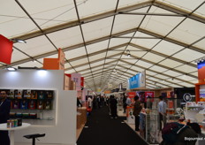 Ook deze hal wisten de bezoekers prima te vinden. 