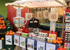 Sandra de Dood van Yogi Tea: "Onze thee op basis van kruiden en specerijen krijgt steeds meer belangstelling, in deze winkel wordt dat alleen nog maar beter."