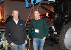 Links Marien Verhulst naast Bas Andela van Andela Techniek & Innovatie uit Nagele: "We hebben altijd een oplossing."