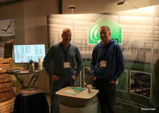 Links Peter Boonen naast Arnold Bangma van ACN Techniek: "Bewaring van producten op een energiezuinige manier."