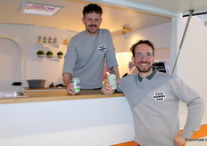 Michael Boekholt en Stefan de Waal van Yaya Kombucha.
