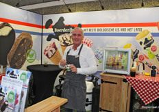 Pepijn Segers van Boerderijs: "We blijven 100% biologisch ook als de kou uit de lucht is."