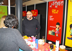 Jaco Crezer van Or Tea Europe: "Ons assortiment blijft zich verbreden."