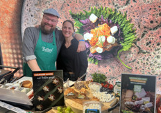 Rickert van 't Schip naast Marian Raatjes van de BettineHoeve "Culinaire amuses kunnen we niet vanaf blijven" 