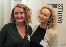 Kirsten en Simone; 'professioneel ontvangst comité'