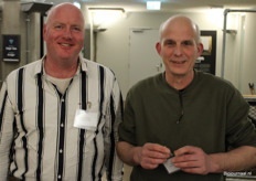 Harrie Janssen en Paul Brinkhof van De Natuurweide