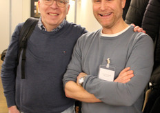 Oeble links naast Thomas van Hasselt, zeer binnenkort naar de VS