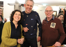 Anne Konigs naast Vincent Kappelhof en Daan Heidema